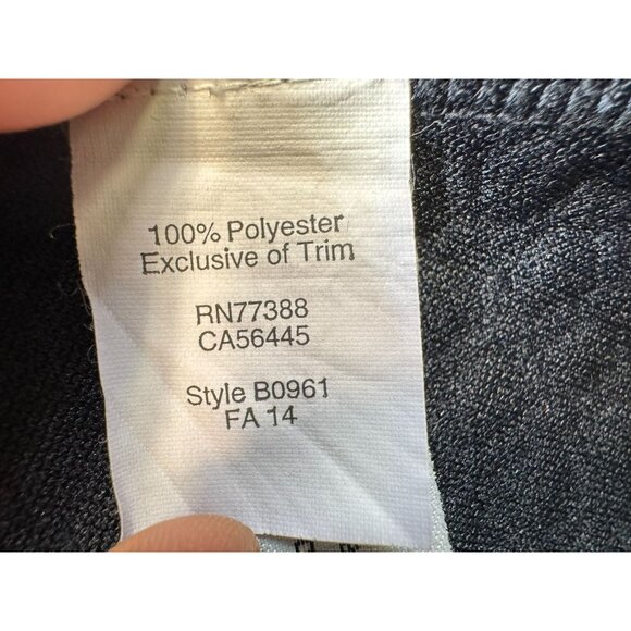 Madewell 1937 Womens A-Line Mini Skirt Size 0 Black Quilted Flared Skater Y2K - Picture 3 of 10